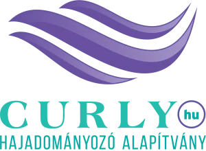 Curly hajadományozó alapítvány logó